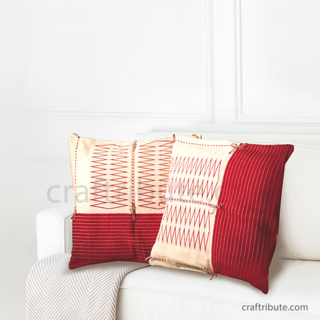 Handwoven cushion covers