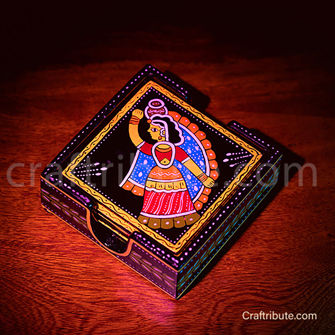 Tikuli Art Handmade coasters
