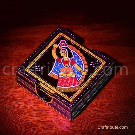 Tikuli Art Handmade coasters