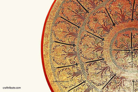 Papier-mâché Decorative Plate – Kashmir