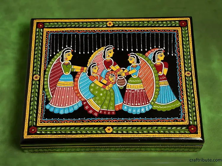 Tikuli Art – Jewellery Box – Reflection
