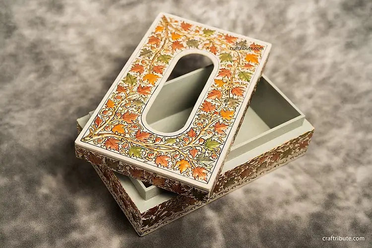 Kashmir Naqashi Tissue Box