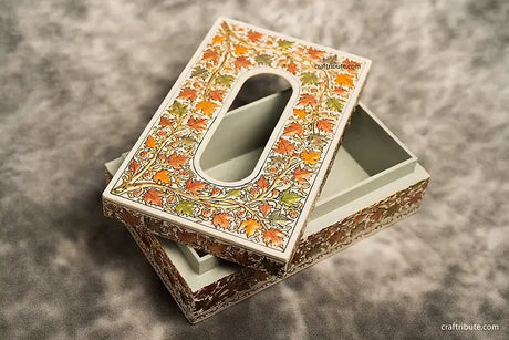 Kashmir Naqashi Tissue Box