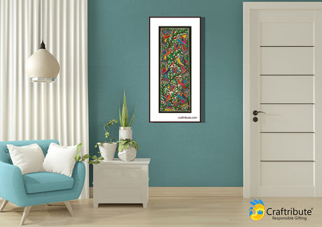 Madhubani Painting – A Bird story