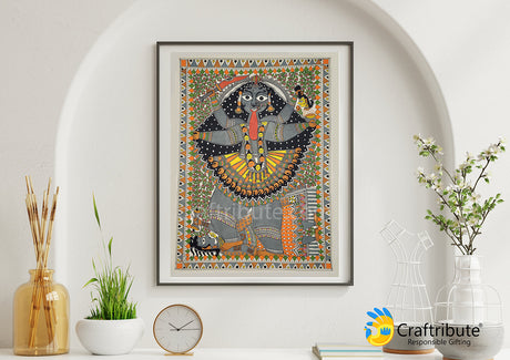 Madhubani Painting -Ma Kaali