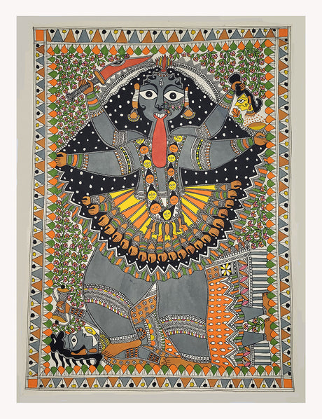 Madhubani Painting -Ma Kaali