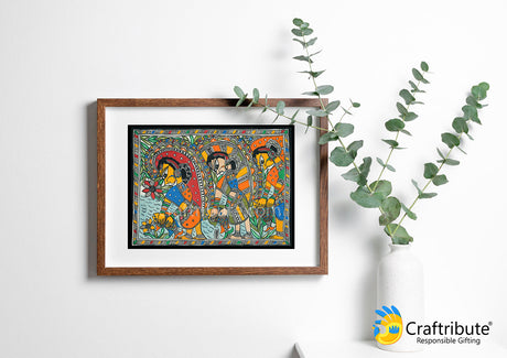 Madhubani Painting – Farm activities