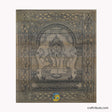 Palm Leaf Painting depicting lord Ganesha as a scribe for Vyasa Muni