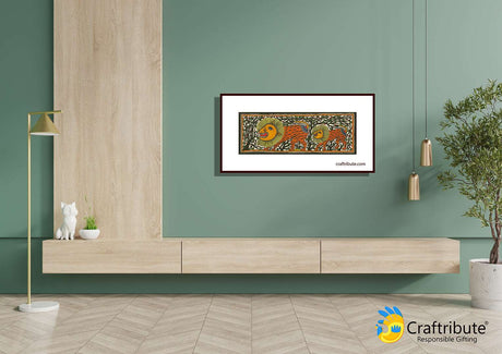 Madhubani Painting – The Lion King