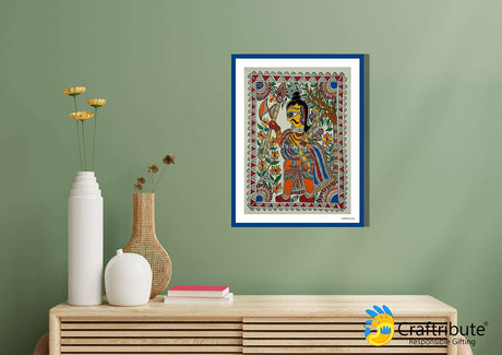 Madhubani Painting – Lord Parashuram