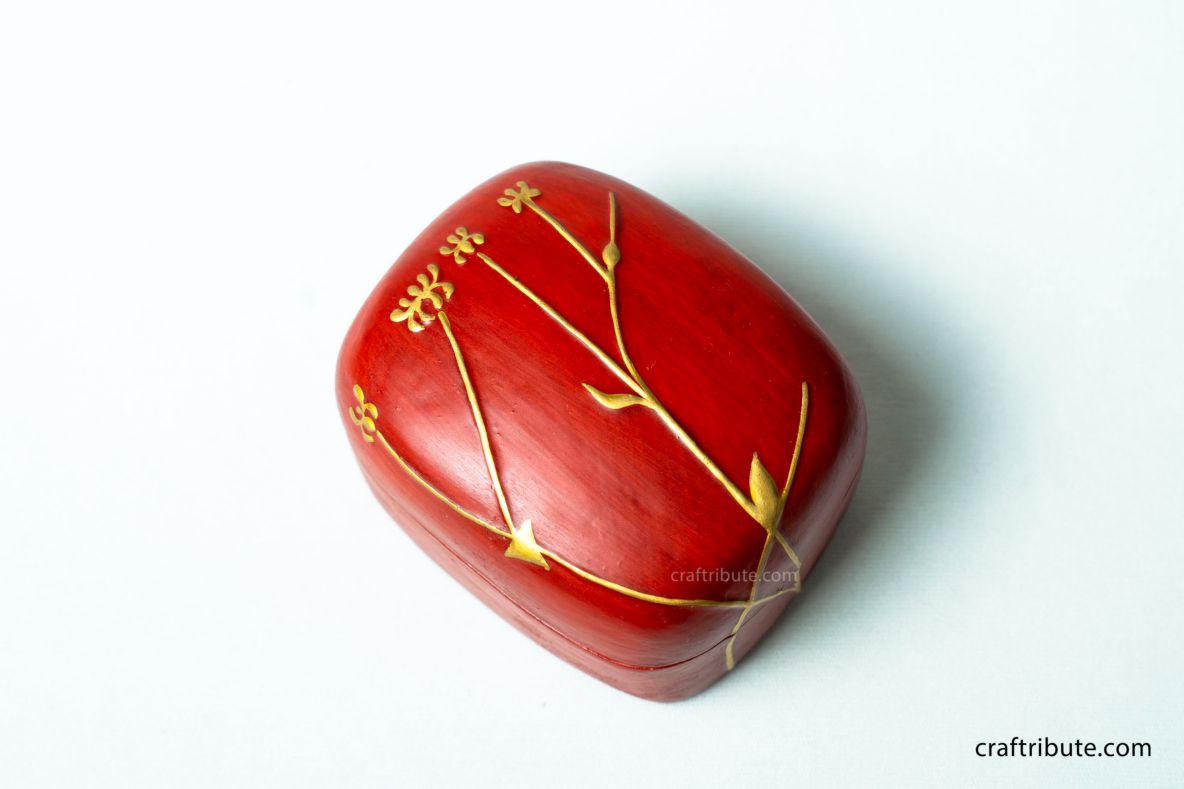 Papier-mâché – Trinket Box