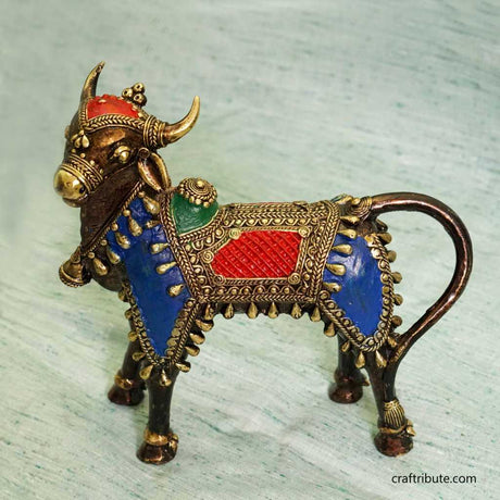 Dhokra Standing Nandi