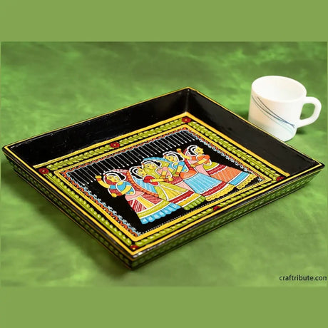 Tikuli Art – Serving Tray – Playful