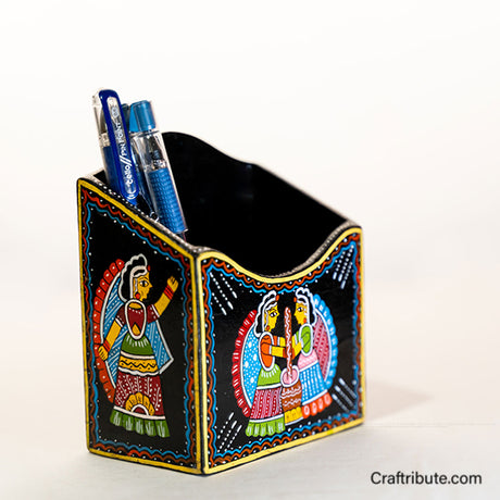 Tikuli Art – Pen stand/Tissue Holder