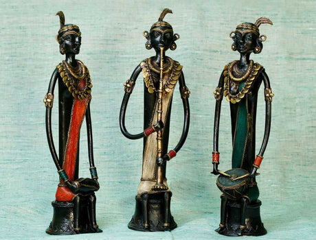 Dhokra Musicians Trio