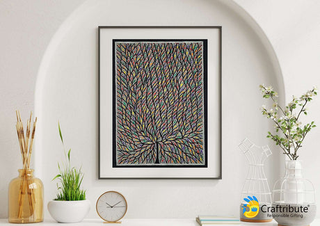 Madhubani Painting – Tree of Life