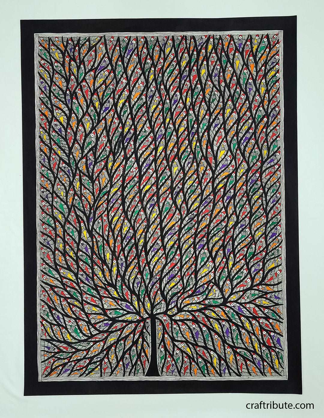 Madhubani Painting – Tree of Life