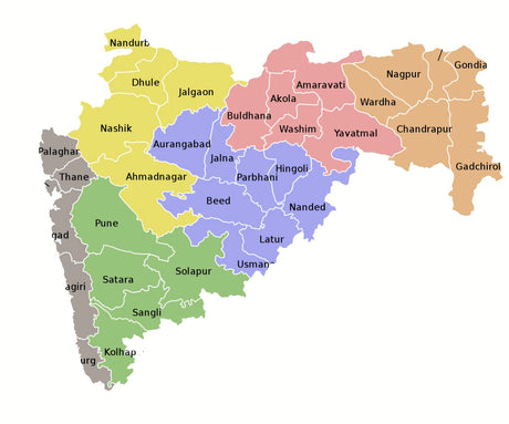 Map of Maharashtra