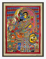 Madhubani Painting – Ardha Nata Narishwar