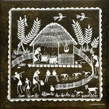 Tribal Warli Painting | Craftribute | Home & the Backyard | Wall Decor 30 cm x 30 cm