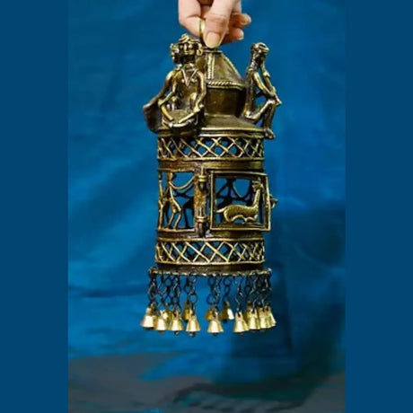 Dhokra Brass Lamp – Lantern