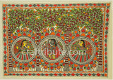 Madhubani Painting -Gopi Krishna