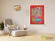 Gond Painting – Red