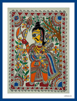 Madhubani Painting – Lord Parashuram